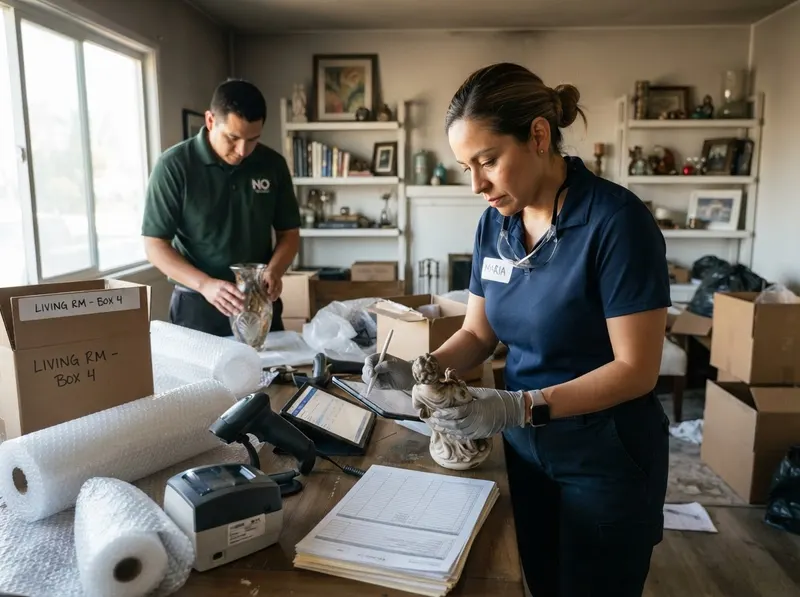 Contents Inventory and Controlled Pack-Out in los angeles, CA